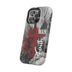 Man of Faith- Magnetic Tough Phone Case - Bible Verse (Red Lion) - (Fits Samsung & Apple) - Sacred Stylz