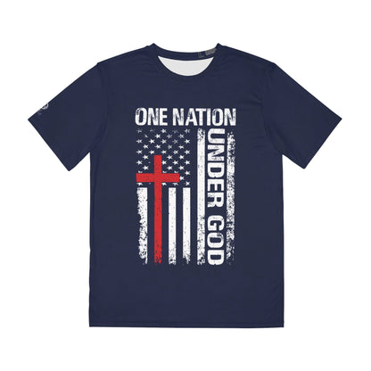 One Nation Under God - Men's Short Sleeve Shirt - Sacred Stylz