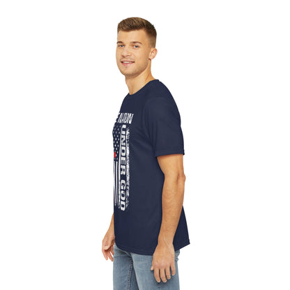 One Nation Under God - Men's Short Sleeve Shirt - Sacred Stylz