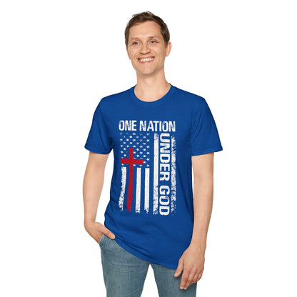 One Nation Under God Unisex T-shirt - Sacred Stylz