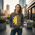 She is Clothed in Strength - Champion Sweatshirt - 3 Colors - Sacred Stylz
