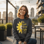 She is Clothed in Strength - Champion Sweatshirt - 3 Colors - Sacred Stylz