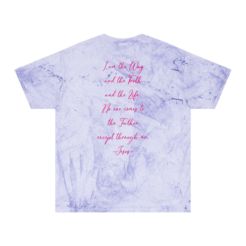 The Way, The Truth, The Life - Color Blast T-Shirt - Sacred Stylz