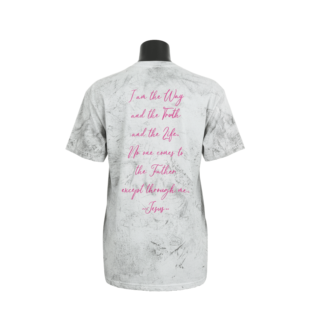 The Way, The Truth, The Life - Color Blast T-Shirt - 4 Colors - Sacred Stylz