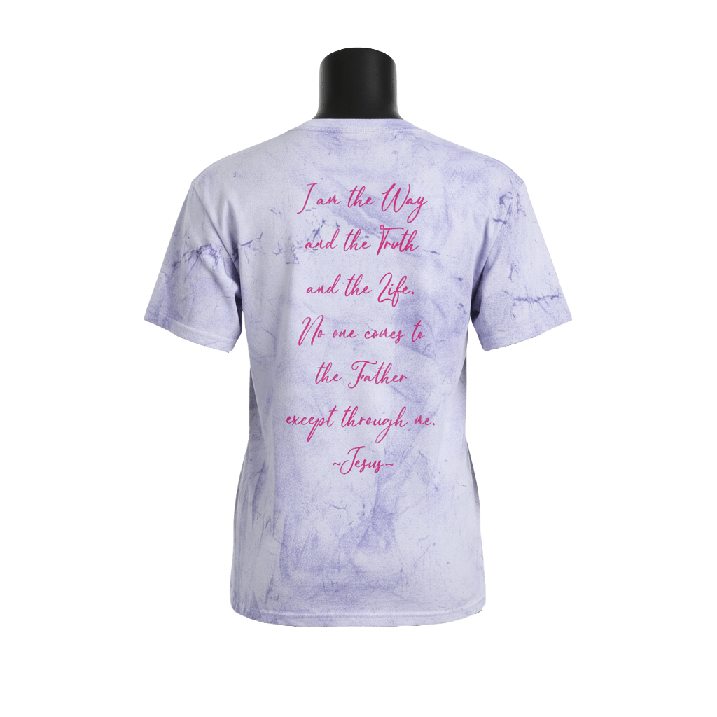 The Way, The Truth, The Life - Color Blast T-Shirt - 4 Colors - Sacred Stylz