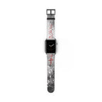 Truth John 14:6 Band for Apple Watch 38-41/42-45– Black & White | Faux Leather - Sacred Stylz