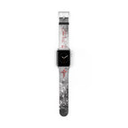 Truth John 14:6 Band for Apple Watch 38 - 41/42 - 45– Black & White | Faux Leather - Sacred Stylz