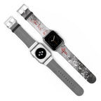 Truth John 14:6 Band for Apple Watch 38 - 41/42 - 45– Black & White | Faux Leather - Sacred Stylz