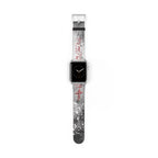 Truth John 14:6 Band for Apple Watch 38-41/42-45– Black & White | Faux Leather - Sacred Stylz