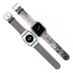 Truth John 14:6 Band for Apple Watch 38-41/42-45– Black & White | Faux Leather - Sacred Stylz