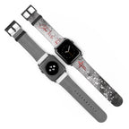 Truth John 14:6 Band for Apple Watch 38 - 41/42 - 45– Black & White | Faux Leather - Sacred Stylz