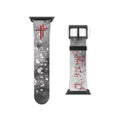 Truth John 14:6 Band for Apple Watch 38 - 41/42 - 45– Black & White | Faux Leather - Sacred Stylz