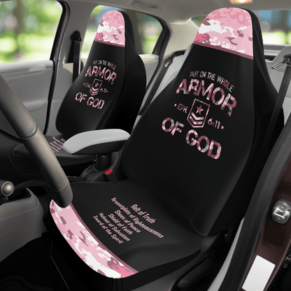 Armor of God Camo Car Seat Covers - 3 Colors - Sacred Stylz