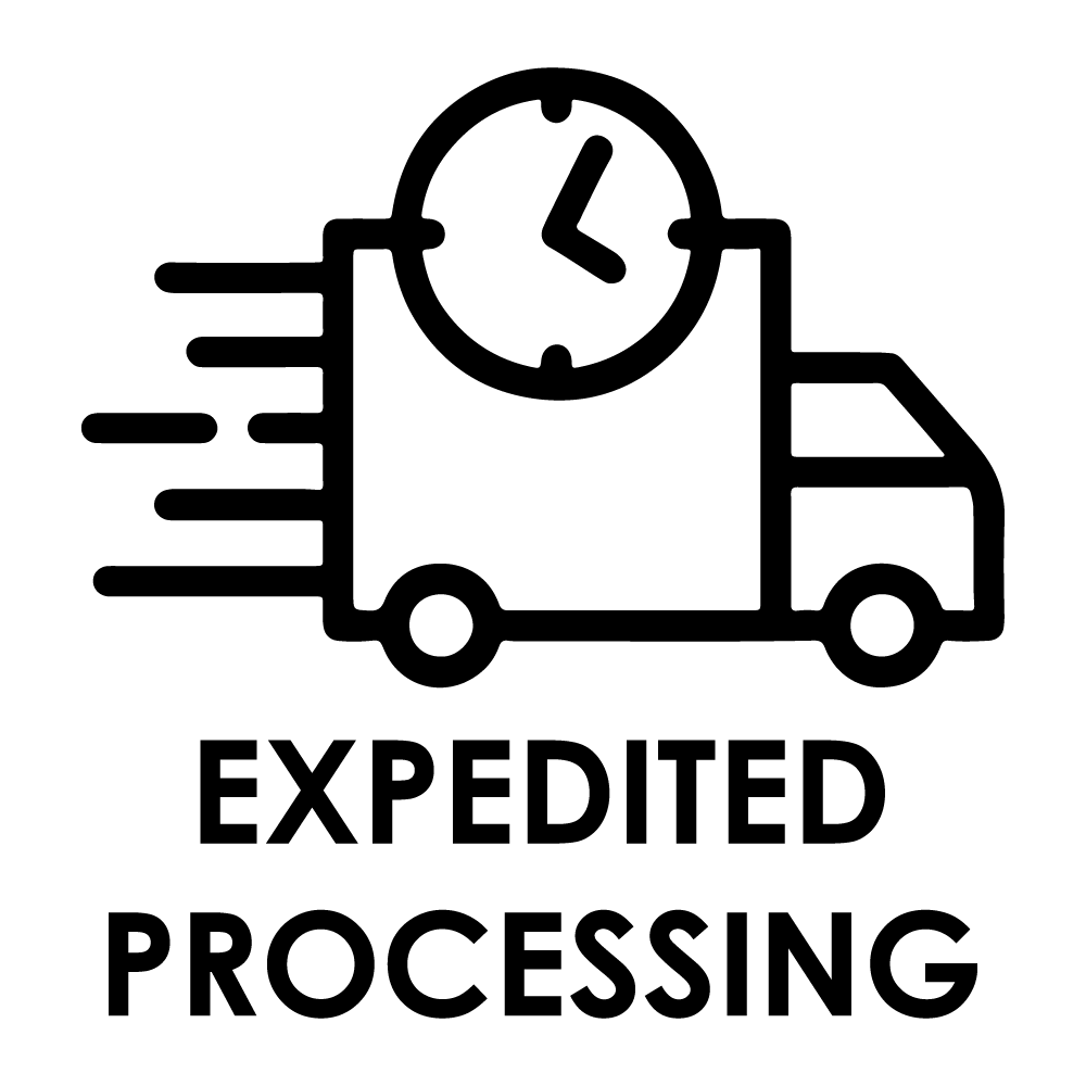 Expedited Processing - Steel Sign - Sacred Stylz