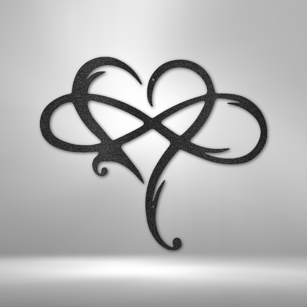 Love Infinity - Steel Sign - Sacred Stylz