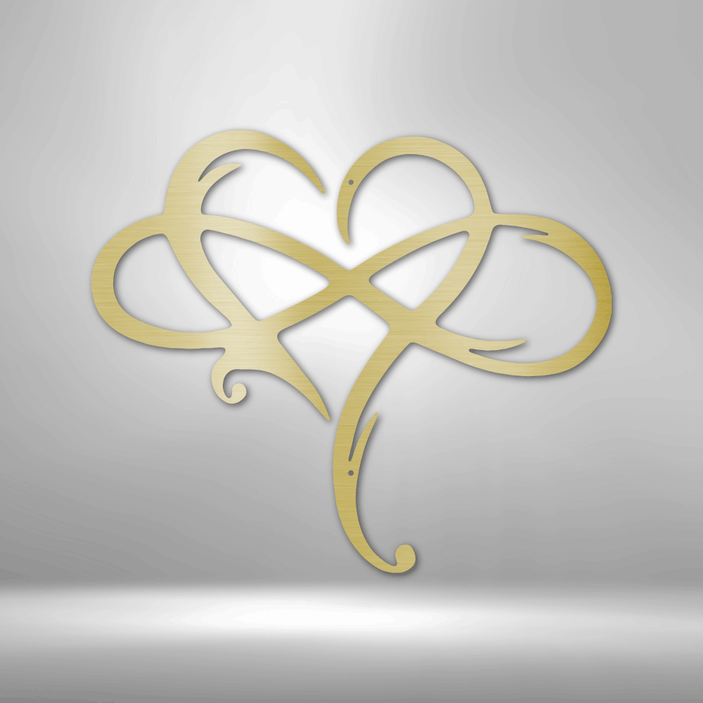 Love Infinity - Steel Sign - Sacred Stylz