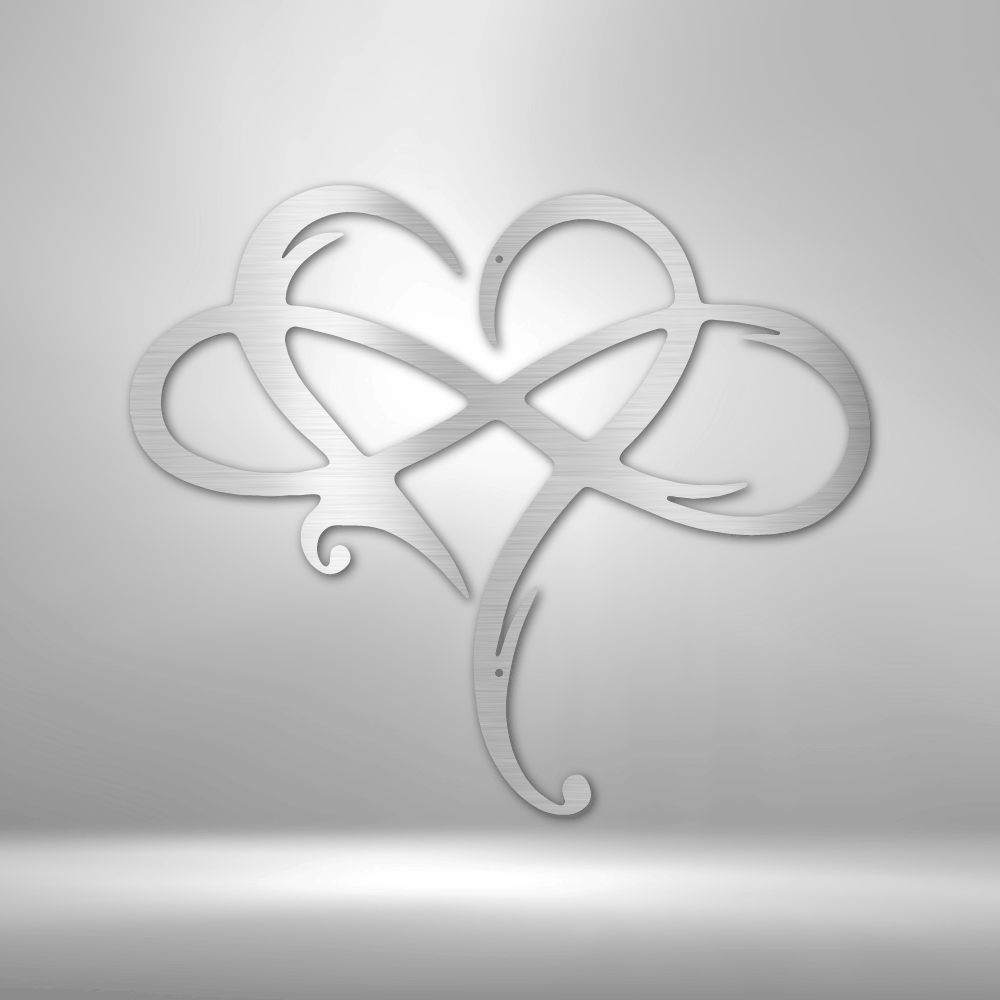 Love Infinity - Steel Sign - Sacred Stylz