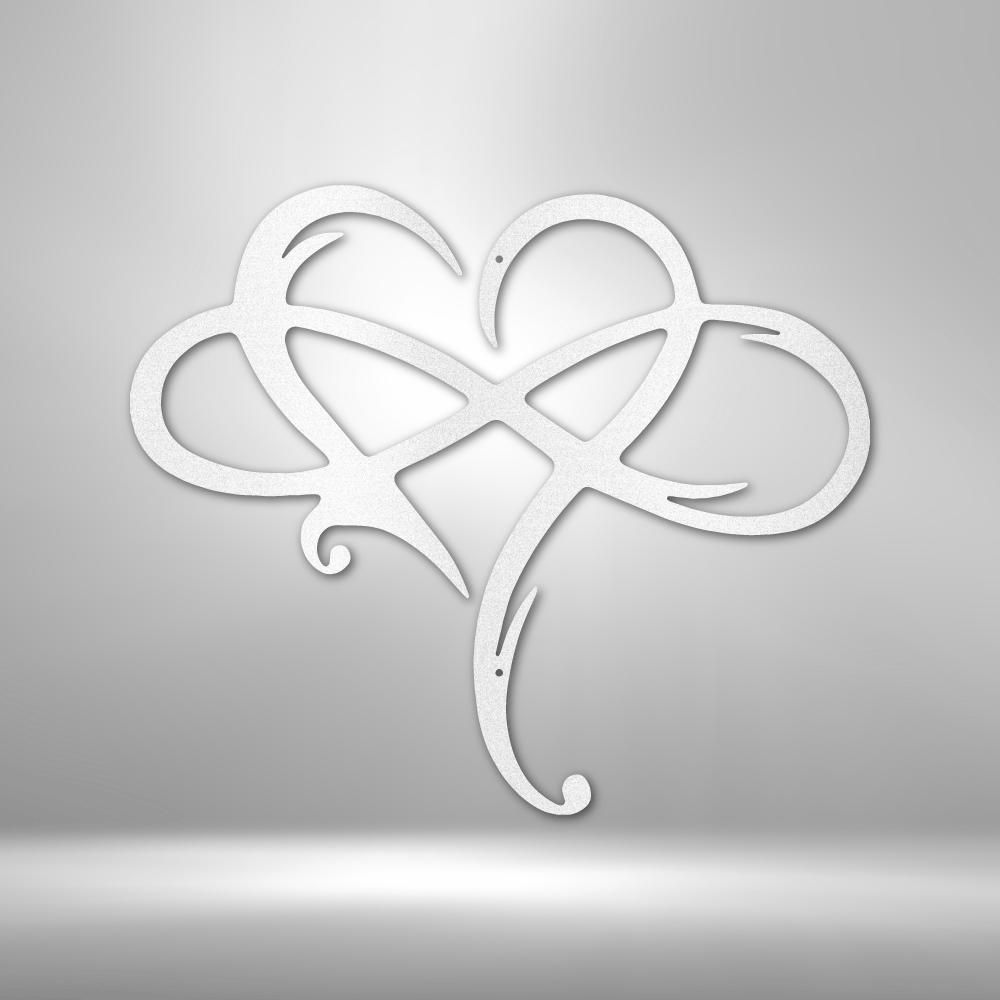 Love Infinity - Steel Sign - Sacred Stylz